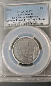 2021�N�N�b�N����5�h�� ���E�V�G�l�K覐΃R�C�� PCGS MS 70 �O���[�h �ᒒ��