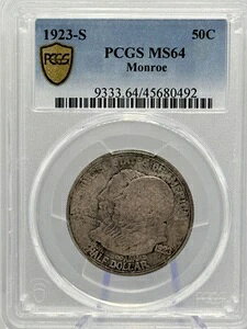 1923N S [EhNgLO n[th 50Zg PCGS MS 64