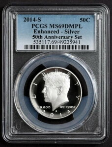 2014-S PCGS MS69DMPL WEFEPlfB JFK 50NLO GnXhVo[ 50C MS 69 DMPL