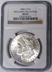 NGC MS64 1900-O K }N[RNV #3325278-031
