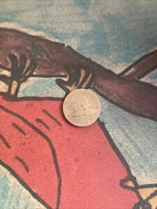 1858年 フライングイーグル セント 小文字 | 希少な初期年代のヴィンテージ米国ペニー