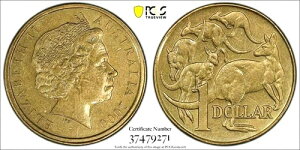 �I�[�X�g�����A 2000 $1 �h�� / 10 �Z���g ���A ���o �X�g���C�N ���[�~���g PCGS ANC 58 #01