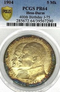 hCcB wbZ_V^bg 1904N 5}Nݕ ^[[ ^[[ PCGS PR 64 v[t PP