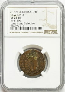 1670N j[W[W[AnZgpgbNt@[VO W-11500 NGC VF 25 BN