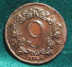 �i�|�������J�����E�f�B�E�{���{�[�l9���̔n�i�g���l�[�[1�����j1756�N�O���[�gR2