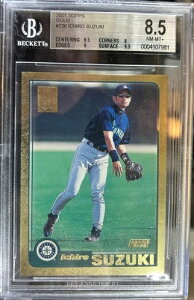 2001 Topps Gold #726 �C�`���[�E�X�Y�L /2001 (RC) BGS 8.5 NM/MT �}���i�[�Y HOF!