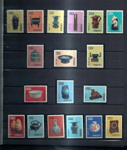 台湾フォルモサ - 絵画セットコレクション 1960/90 全MNH** - 希少セット!-