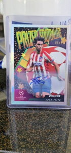 2019-20 Topps Finest UCL Joao Felix Auto Prized Footballers /25 #PF-JF