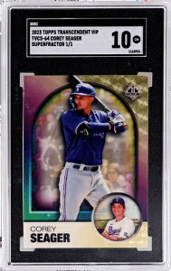 2023 Topps Transcendent VIP Corey Seager Superfractor #TVCS-64 1/1 SGC 10