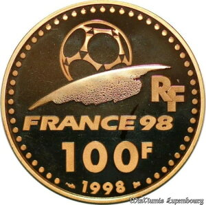 C3363 �� 100 �t���� ���[���h�J�b�v �N�[�y �����h �T�b�J�[ 1997 ���[���b�p �܂��� �S�[���h �v���[�t