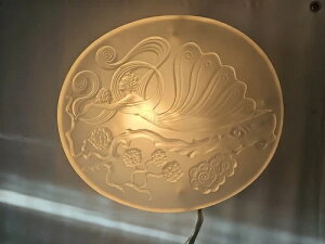 不動産 - 非常に希少なプロトタイプのルーサイトフロストエルテ壁取り付け用燭台、エルテのサイン入り、