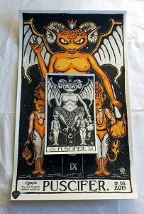 PUSCIFER 2015 �c�A�[�|�X�^�[ �I�[�N�����h #/200 S/N ZOLTRON�� �V�i�I TOOL PRIMUS OOP ���A