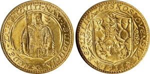 �`�F�R�X���o�L�A - �`�F�R���a���A�S�[���h 1 �h�D�J�b�g 1933 �N�����j�J �~���g NGC MS 64�A���A 5