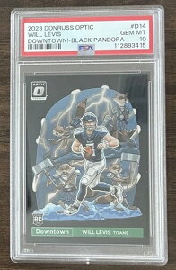 2023 Panini Donruss Optic - Downtown Will Levis #D-14 Black Pandora Prizm /25...