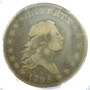 1795 N Flowing Hair n[t h 50 Zg RC - PCGS FAו܂ŐkɌς - 󏭂ȓt!