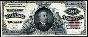 HGR 1891 $20 ⌔ FR.319 (Crazy RARE FR#) ʂ͂킸