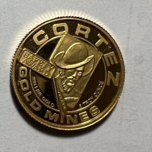 ���Ɋ󏭂� Cortez Gold Mines Safety Award �S�[���h ���E���h 1/2 �I���X 0.999 ����!