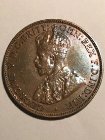 1918年製 ハーフペニー 未鑑定 UNC/MS61 I 巻物下 1.44M。14以上のグレード