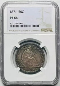 1871�N�n�[�t�h���A���R�̏��_���ANGC PF-64 �v���[�t�A���s����960���I�������I