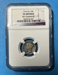 1916-D }[L[ _C 10ZgRC - NGC VG Fڍ - 󏭂ȃL[f[g! ??