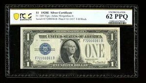 DBR 1928-E A $1 t@j[obN_1605 FB ubN PCGS-B 62 PPQ VA F72000361B