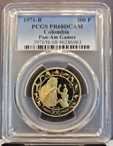 1971N RrA S[h 300y\ pAJZ PCGS 68 fB[vJI ARC
