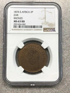 �ɂ߂Ċ󏭂�1874�N�g�����X�o�[����A�t���JZAR 2�y���XNGC MS63RB