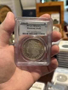 1904-O $1 モルガン ダラー PCGS MS66PL ダイヤモンド ヘッド ヴィンテージ スラブ 希少!!! PQ!