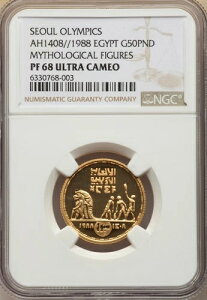 GWvgA 50 |hA\EċGIsbN 1988 NGC PF 68 UCARARE14