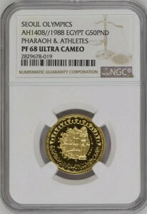 GWvgA 50 |hA\EċGIsbN 1988 NGC PF 68 UCARARE14