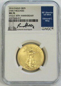 2016N 25h AJC[O 1/2IX MOY 30NLO NGC MS 70 A[[[X