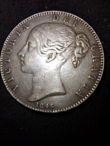 1845�N�� �{���̃��B�N�g���A���������O�w�b�h�V���o�[�N���E���AEF�܂t����