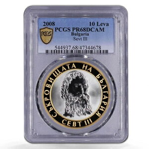 uKA 10@ uKA̕ ZEgDX3}XN PR68 PCGS  2008N