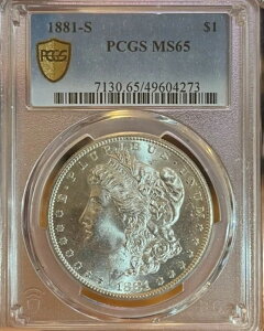 1881-S PCGS MS65 K