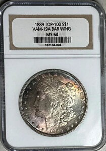 1889N [K VAM 19A o[EBO NGC MS64 g[ gbv100