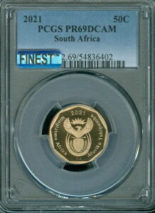2021NAtJ50Zgd PCGS PR69 DCAM MAC FINEST SPOTLESS 3,000s