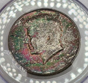 1964�N P�E�P�l�f�B�E�n�[�t�_���[ 50�Z���g��� PCGS MS66 ���C���{�[�g�[�� �N���X�}�X�J���[