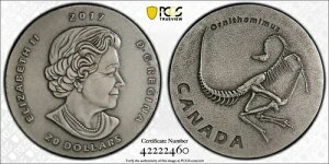 2017�N�J�i�_�Y�I���j�g�~���X���΃V���o�[20�h���A���e�B�[�N�d�グPCGS MS69