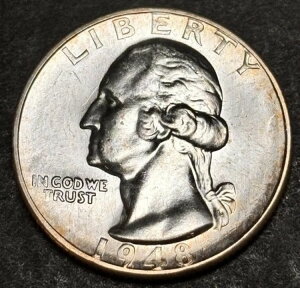 1948�NS���V���g���N�H�[�^�[�B�v���[�t�̂悤�ȋ��ʎd�グ�A�󏭕i�ł��B