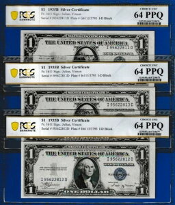 1935 B 1hݏؖ VAԍ I 95622811`13 I PCGS 3񔭍s