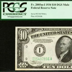 1934�N 10�h���A�M������s�� PCGS 64PPQ - �~�l�A�|���X�E�~���[�� - 2005�N�ȍ~