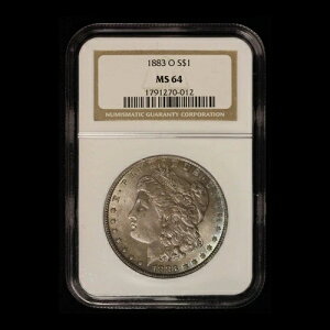 1883-O 1�h�� �����K����� NGC MS64 - �I�[���h�u���E�����x�� - �č���������