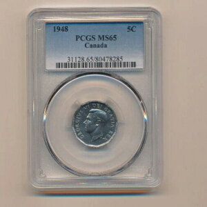 1948�N PCGS �J�i�_ 5�Z���g MS65 �R���N�^�[�Y�A�C�e�� - ��������