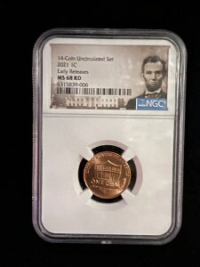 14���̖����ʃR�C���Z�b�g - 2021 1C MS68 RD TOP POP **�킸��47��**