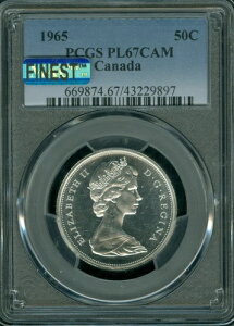 1965N Ji_ 50Zg PCGS PL67 JI }bN ōi *