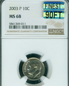 2003 P [Yxg _C NGC MS68 PQ MAC 90FT MAC ōX|bgX $2,500 FB *