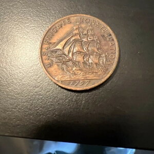 1797�N �A�����J�C�R�t���Q�[�g�̓R���X�e���[�V�����R�C�� �L�O���_���i���ޕt���j