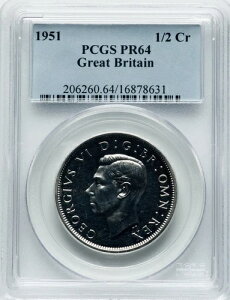 CMX - 1950N W[W6 - n[tNE - PCGS PR64 - uAgT[tFCX