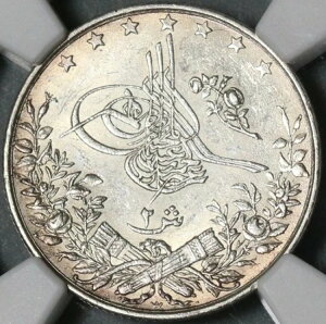 1898 NGC MS 63 �G�W�v�g 2 �L���V�� �I�X�}���鍑 1293/24W 500K �R�C�� POP 3/2 (21052002D)