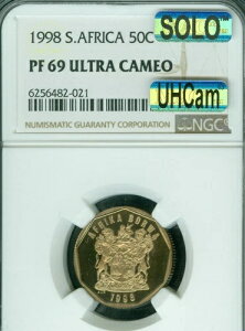 1998�N ��A�t���J 50�Z���g NGC PF69 MAC UHCam SOLO FINEST SPOTLESS 3,051�����s